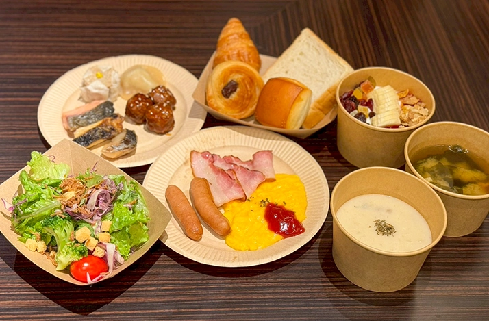 朝食がブッフェ形式にリニューアルいたしました！