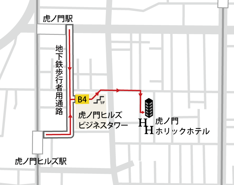 地下鉄ルートマップ