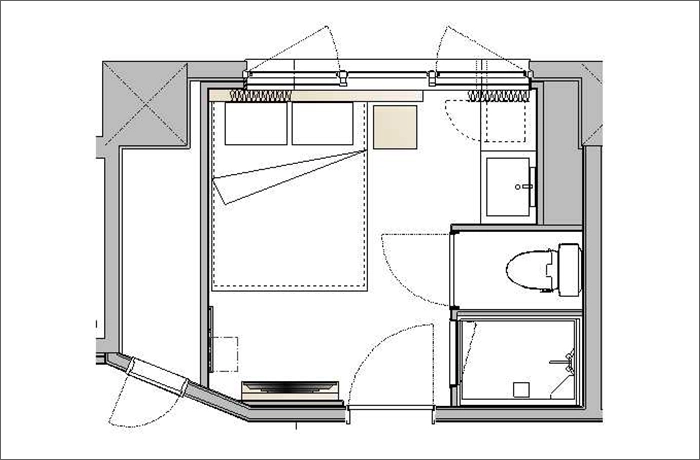 クイーン（シャワーのみ）